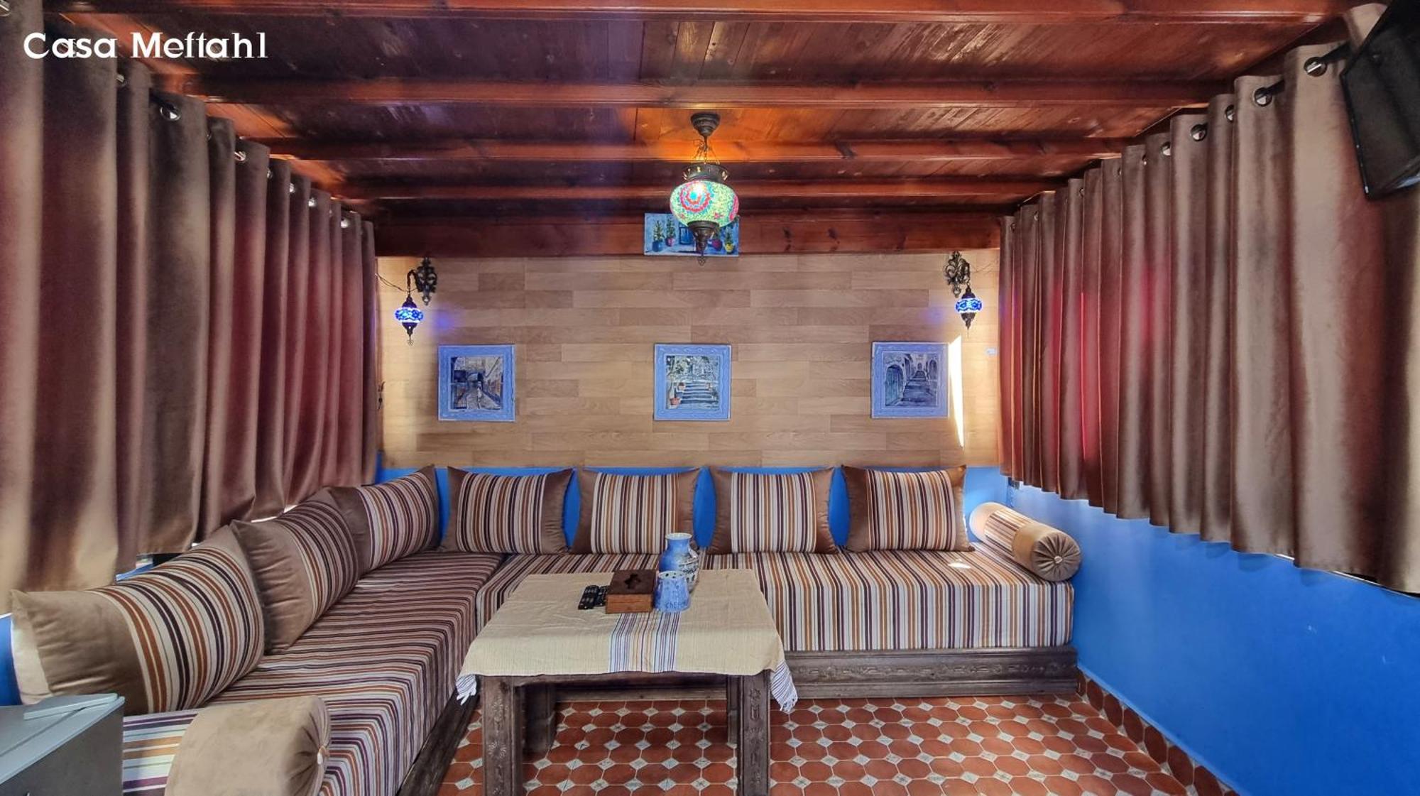 דירות צ'פצ'אוונה Casa Meftah Blue חדר תמונה