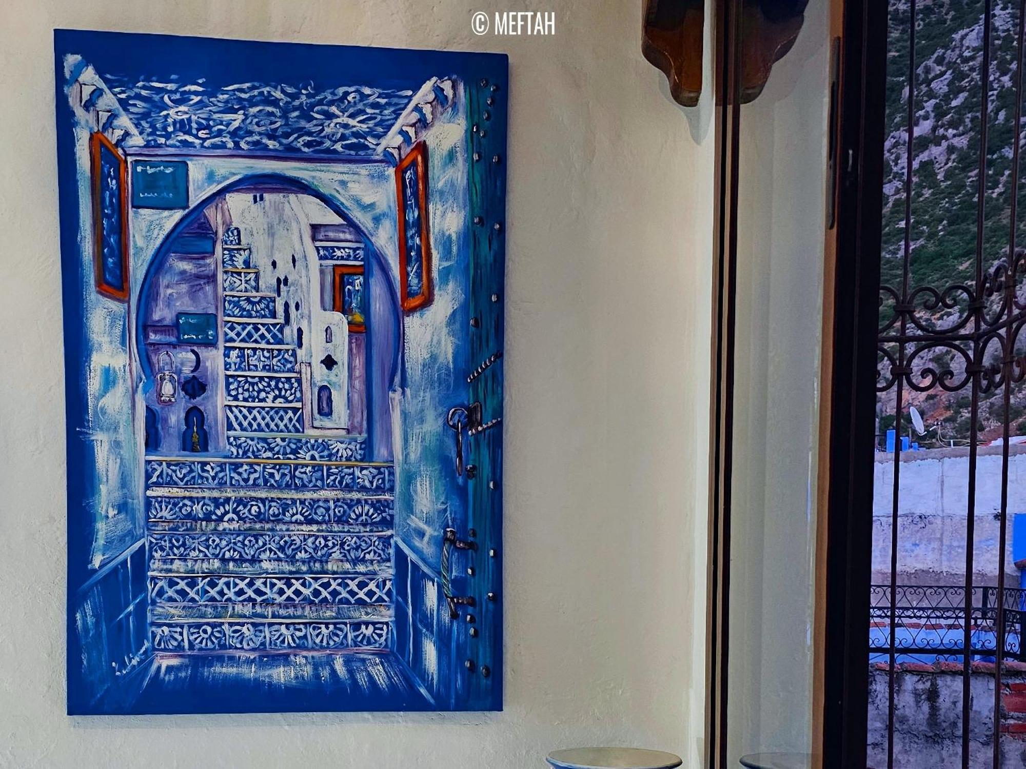 דירות צ'פצ'אוונה Casa Meftah Blue מראה חיצוני תמונה
